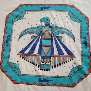 VTG 80s Single Stitch Thunderbird Graphic T Shirt Size XL Screen Stars Best U.S.